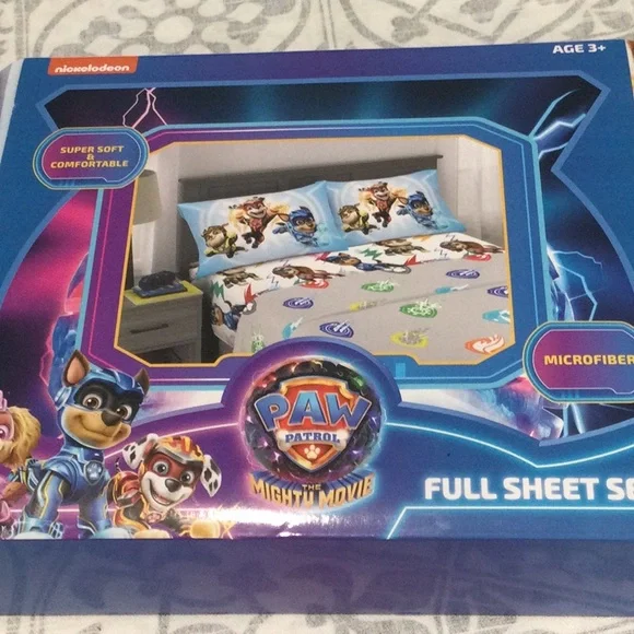 Paw Patrol full size sheet set. Microfiber. New! - Picture 2 of 7